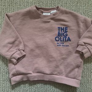 ZARA 6-9m sweatshirt